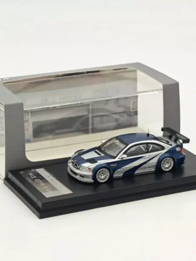 MJ Model 1:64 BMW M3 GTR (NFS) Diecast – Openable Hood