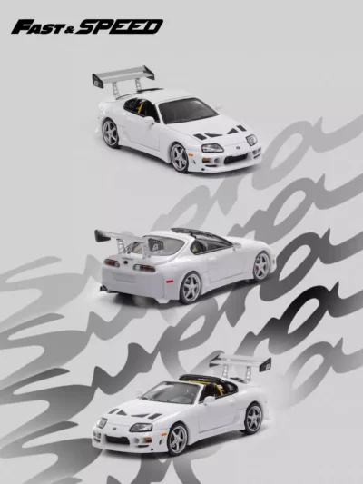 Fast Speed 164 Toyota Supra Targa 4th Generation A80 Bomex Modified Version