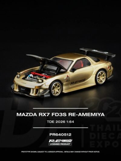 PR640512 POPRACE 1:64 MAZDA RX7 FD3S RE- AMEMIYA THAILAD DIECAST EXPO 2026