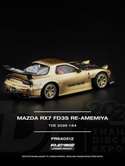 PR640512 POPRACE 1:64 MAZDA RX7 FD3S RE- AMEMIYA THAILAD DIECAST EXPO 2026