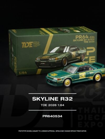 PR640534 POPRACE 1:64 SKYLINE GT-R R32 THAILAD DIECAST EXPO 2026