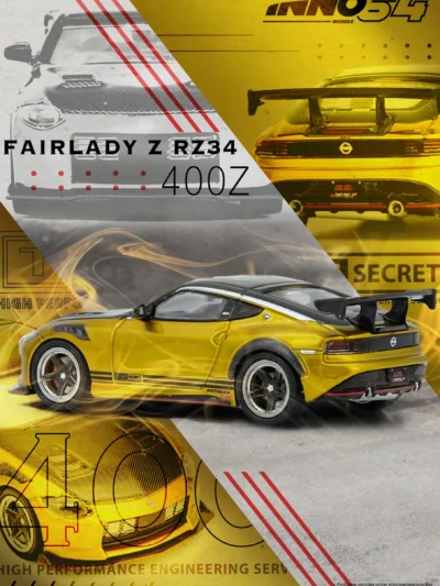 INNO64 164 TOP SECRET FAIRLADY Z (RZ34) GOLD