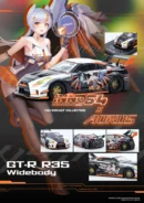 INNO64 x AORUS 164 NISSAN GT-R R35 WIDEBODY
