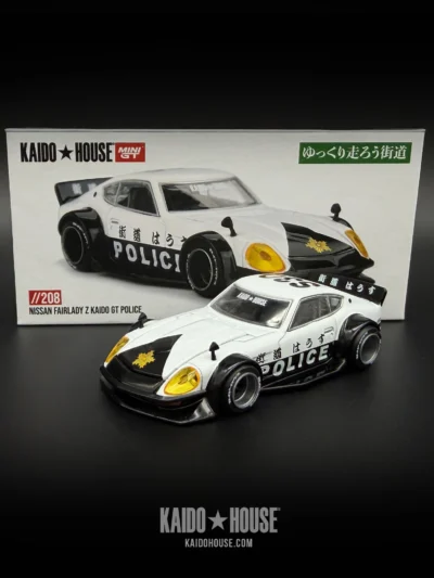 KAIDO HOUSE x MINIGT KHMG208 NISSAN FAIRLADY Z KAIDO GT POLICE