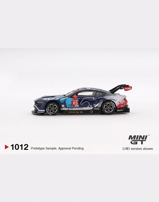 MINI GT 1:64 MGT01012 FORD MUSTANG GT3 #65 FORD MULTIMATIC MOTORSPORTS 2024 IMSA DAYTONA 24 HRS - Image 4
