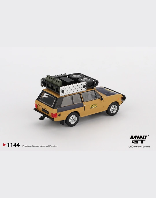 MINI GT 1:64 MGT01144 Range Rover 1981 Camel Trophy Sumatra C.Swoboda & K.Mentel Winner