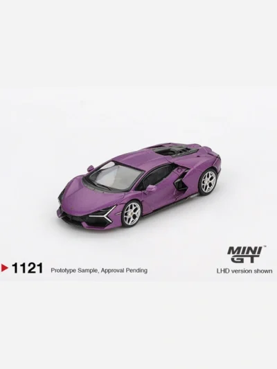 MINI GT 164 MGT01 LAMBORGHINI REVUELTO VIOLA 30TH MATTE