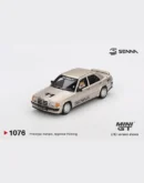 MINI GT 164 MGT01076 MERCEDES-BENZ 190 E 2.3-16 #11 AYRTON SENNA 1984 NÜRBURGRING RACE OF CHAMPIONS W FIGURE