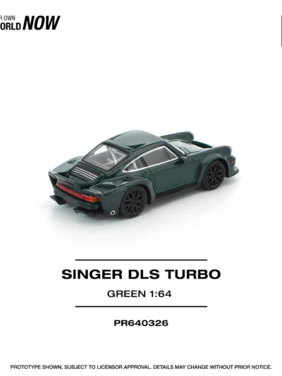 PR640326 POPRACE 164 PORSCHE SINGER DLS TURBO (ROAD) GREEN