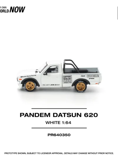 PR640350 POPRACE 164 PANDEM DATSUN 620 WHITE