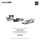PR640509 POPRACE 1:64 MERCEDES-BENZ AMG CLK GTR FIA GT CHAMPIONSHIP 1997