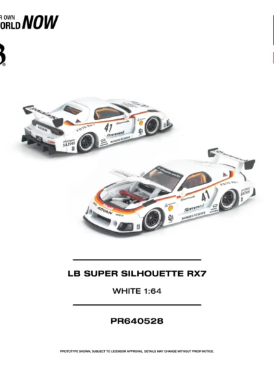 PR640528 POPRACE 164 LB SUPER SILHOUETTE RX7 (FD3S)