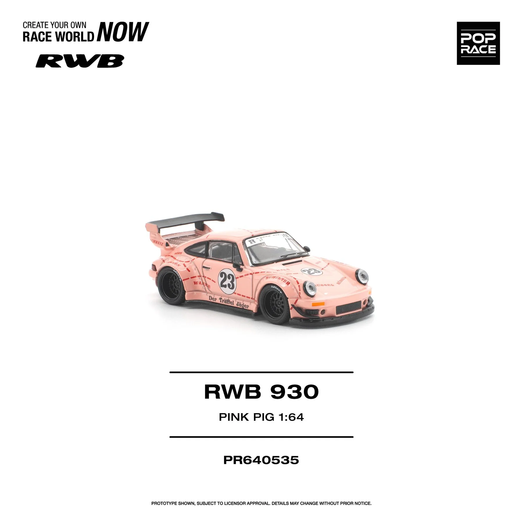 PR640535 POPRACE 1:64 RWB 930 "PINK PIG" - Image 3