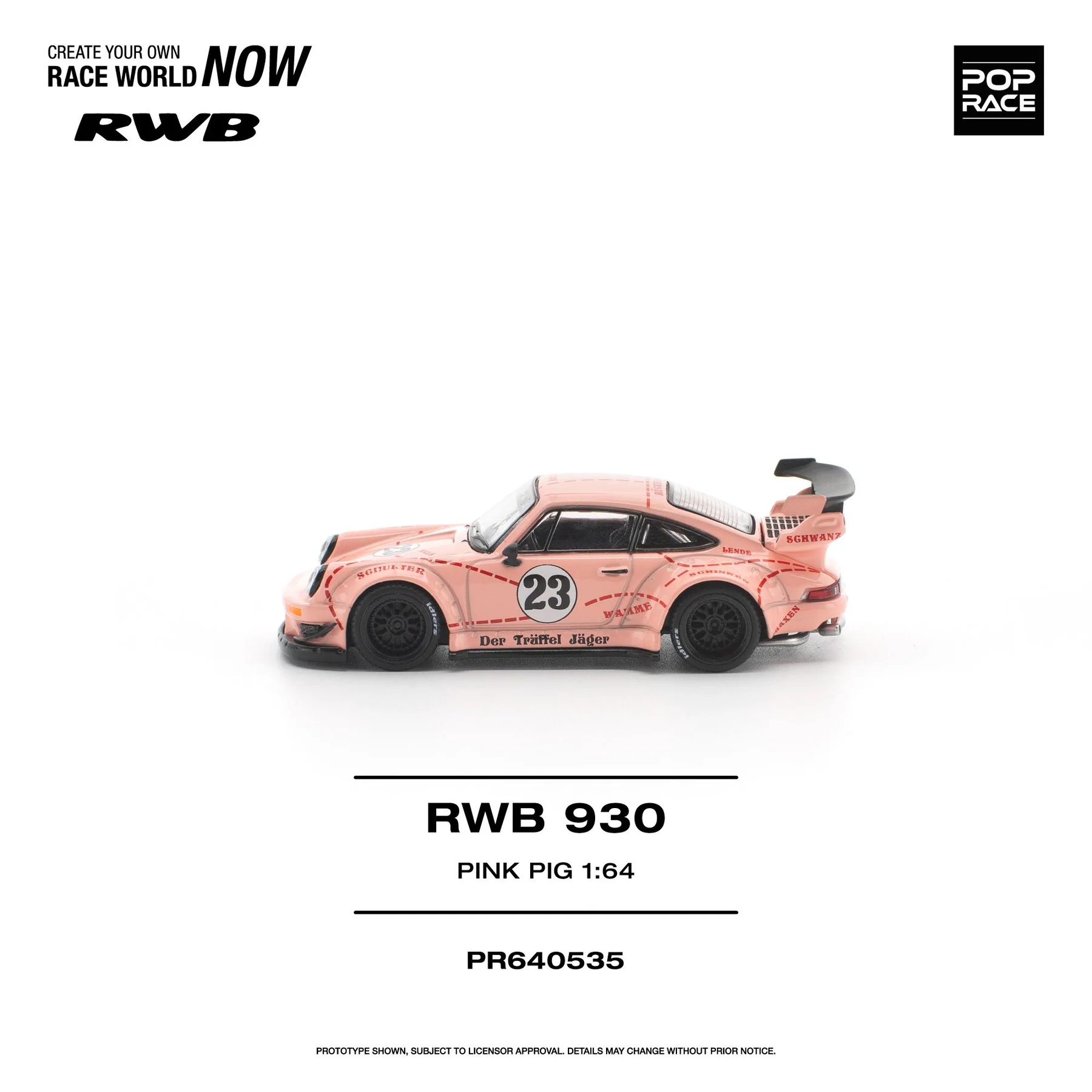 PR640535 POPRACE 1:64 RWB 930 "PINK PIG" - Image 2