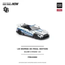 PR640589 POPRACE 1:64 LB-WORKS 35 FINAL EDITION SILVER CHROME (NEW TOOLING)