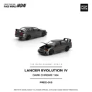 PRDC013 POPRACE 164 LANCER EVOLUTION IV DARK CHROME