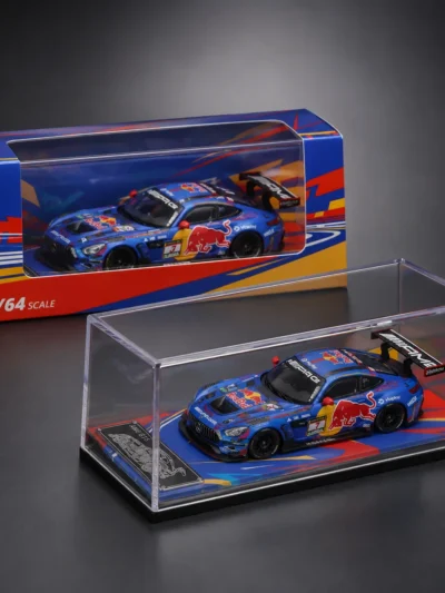 RHINO MODELS 1:64 MERCEDES-AMG GT S - VERSTAPPEN RACING LIVERY - BLUE