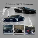 STAR MODEL 1:64 FERRARI 512 TR TESTAROSSA WIDE BODY - BLACK
