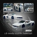 STAR MODEL 1:64 FERRARI 512 TR TESTAROSSA WIDE BODY - WHITE