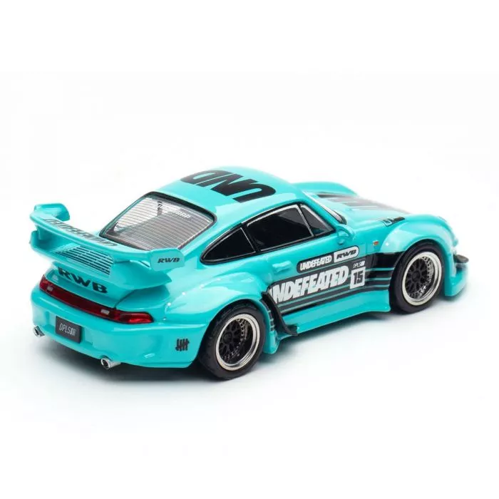 INNO64 X DPLS X UNDEFEATED 1:64 PORSCHE RWB 993 - BLUE - TOKYO AUTO SALON 2026 - Image 4
