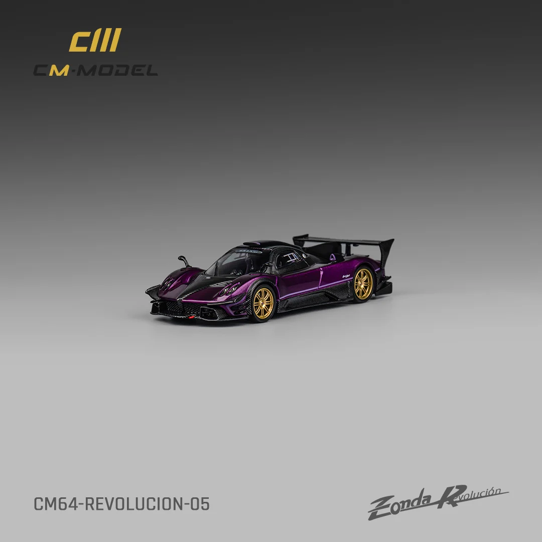 CM64-REVOLUCION-05 CM MODEL 164 PAGANI ZONDA REVOLUCION PURPLE