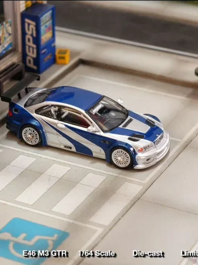 GHOST PLAYER 164 BMW M3 GTR E46 NEED FOR SPEED MOST WANTED