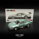 KHMG232 KAIDO HOUSE X MINI GT 1:64 NISSAN SILVIA S13-R KAIDO WORKS V1 – SEA FOAM GREEN