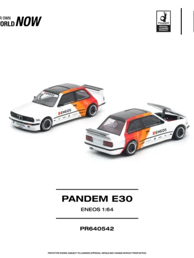PR640542 POPRACE 1:64 PANDEM E30 ENEOS