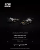 PRDC019 POPRACE 1:64 PANDEM S2000 DARK CHROME