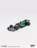 MINI GT 1:64 MGT01113 ASTON MARTIN AMR24 #14 FERNANDO ALONSO 2024 F1 CANADIAN GP