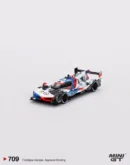 MGT0709 MINI GT 1:64 BMW M HYBRID V8 #25 BMW M TEAM RLL 2023 IMSA SEBRING 12 HRS 2ND PLACE
