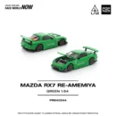 POPRACE 1:64 MAZDA PR640244 RX-7 RE-AMEMIYA GREEN SGTVI TAIWAN EVENT EDITION