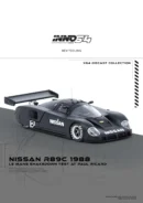 INNO64 1:64 NISSAN R89C LE MANS SHAKEDOWN TEST AT PAUL RICARD 1988
