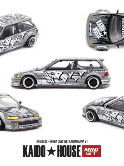 KAIDO HOUSE X MINI GT 1:64 KHMG260 HONDA CIVIC (EF) KAIDO MANGA V1