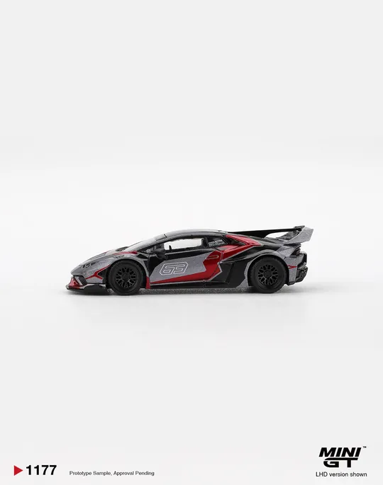 MINI GT 1:64 MGT01177 LB★WORKS LAMBORGHINI HURACÁN GT RONIN - Image 4