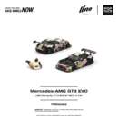 PR640562 POPRACE 1:64 MERCEDES-AMG GT3 EVO UNO RACING NO.71 CHINA GT RACE 2 “MUMU” – IVORY WHITE