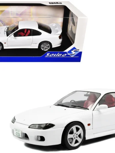 Solido 1:18 Nissan Silvia S15 Spec-R Aero Aspen White 1999