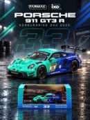TARMAC WORKS × IXO MODELS 1:64 PORSCHE 911 GT3 R #33 NÜRBURGRING 24H 2025 FALKEN LIVERY – 2026 INDONESIA DIECAST EXPO (IDE)