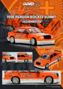 INNO64 1:64 Mercedes-Benz 190E Pandem Rocket Bunny Jägermeister